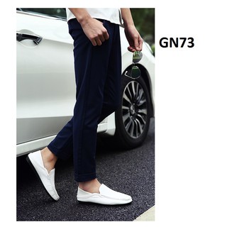 Giày lười nam trắng đẹp chuẩn