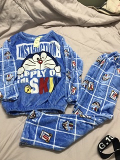 Đồ ngủ lông ( xả 195 + 5k phí shopee )
