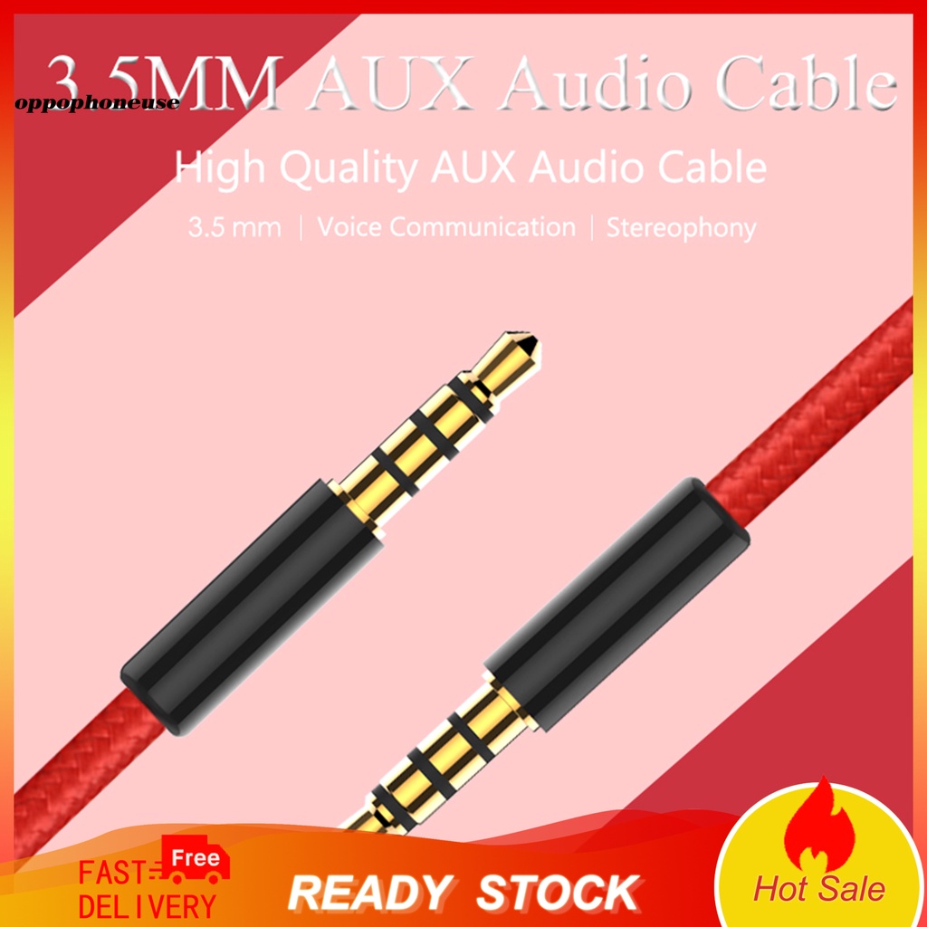 Cáp chuyển đổi âm thanh 3.5mm chống rò rỉ cho loa OPPO
