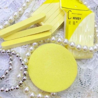 Bông rửa mặt bọt biển 12 miếng chivey