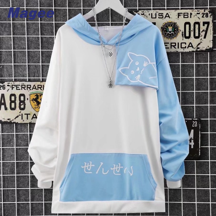 Áo Hoodie Dài Tay Phong Cách Nhật Bản Thời Trang Mùa Xuân Dành Cho Nam