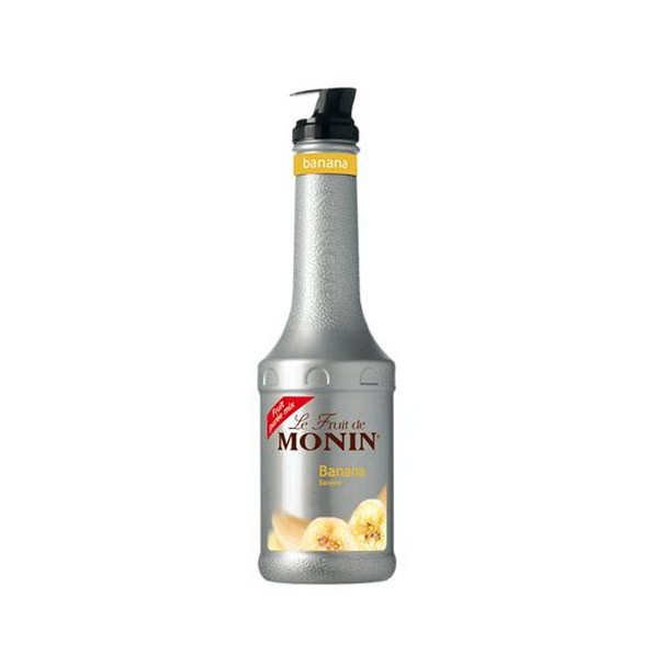 Mứt trái cây/ Puree/ Fruit Mix Monin chuối chai 1L. Hàng công ty có sẵn giao ngay