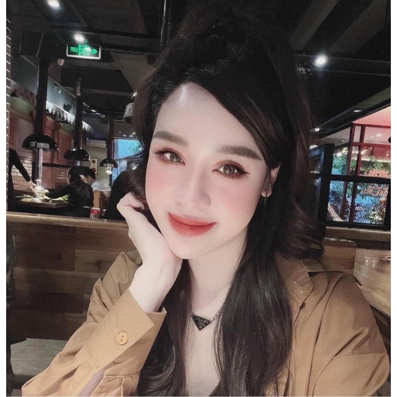 Vòng cổ / dây chuyền pra sz nhỏ 2 màu đen trắng 🍓