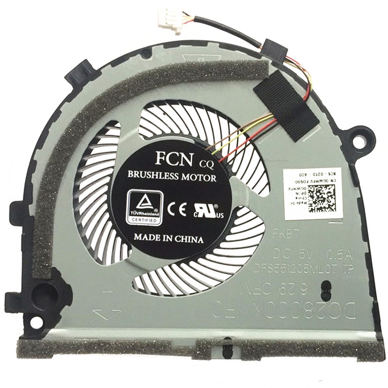 Quạt Tản Nhiệt Cpu GPU Dành Cho Dell G3 G3-3579 3779 15 5587 series 0TJHF2 TJHF2 0GWMFV GWMFV