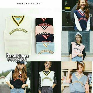 Áo Gile len BELONGCLOSET 😍