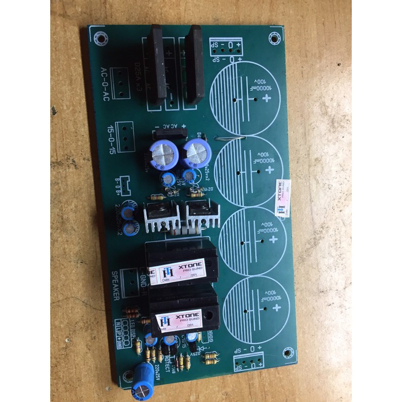 PCB nguồn 4 tụ