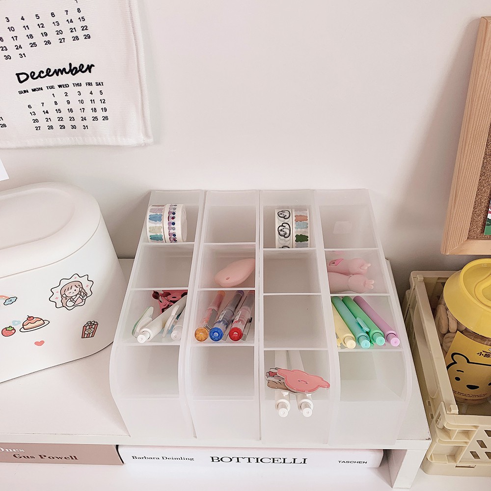 Winzige Kệ đựng bút để bàn tiện dụng hữu ích storage box pen holder