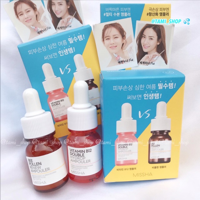 ( MINI ) SET DƯỠNG MISSHA AMPOULE MINITURE SPECIAL KIT