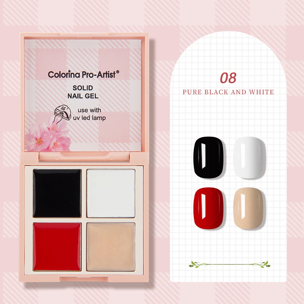 Keo Sơn Móng Tay Màu Sắc Đơn Giản Phong Cách Nhật Bản