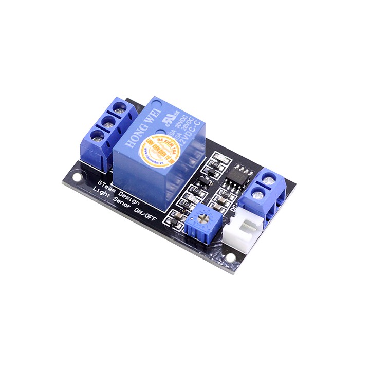 Module Đóng Cắt Relay 12VDC Bằng Cảm Biến Ánh Sáng V2