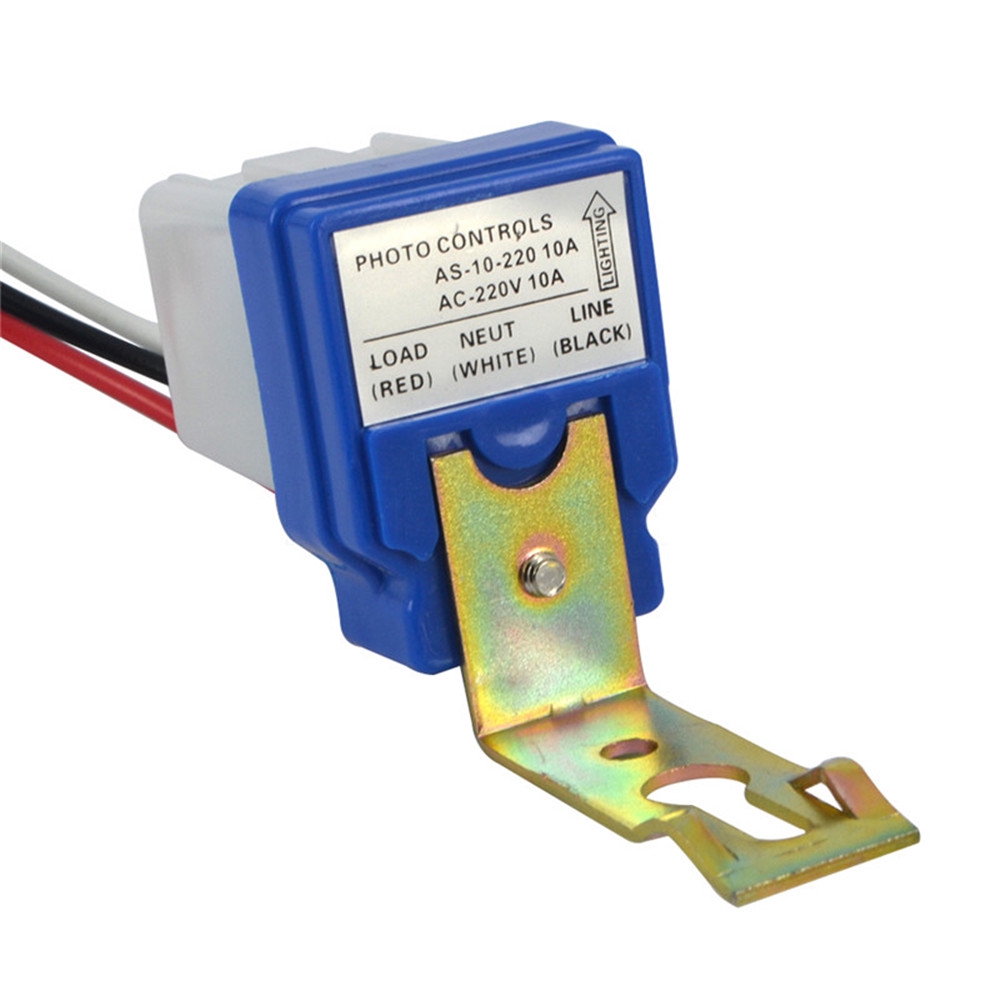Công Tắc Cảm Biến Điều Khiển Đèn Đường AC 220V 10A