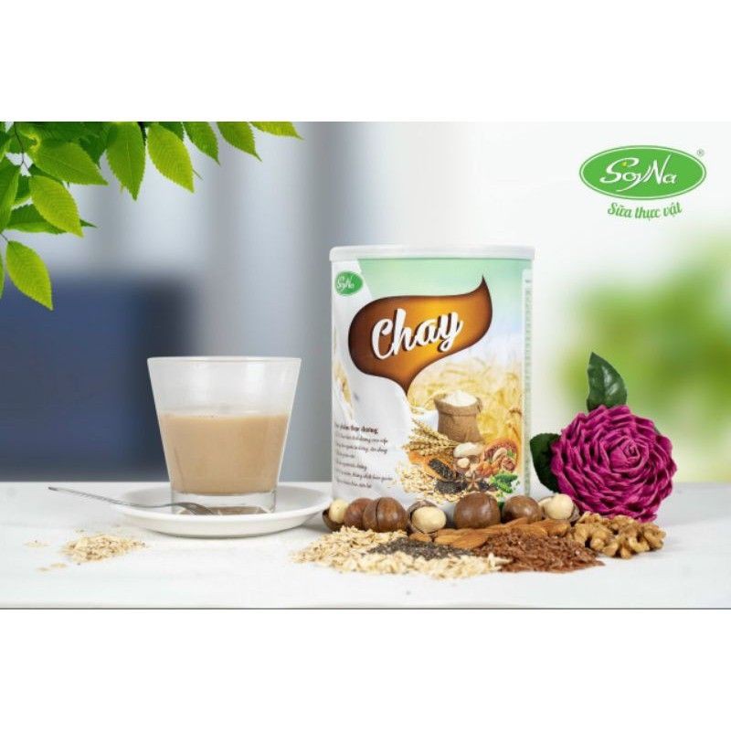 Sữa thực vật Chay với 10 loại hạt cao cấp - Bổ sung dinh dưỡng cho người ăn chay trường ( Hộp 400gr )