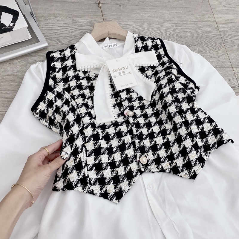 [ 𝐅𝐑𝐄𝐄 𝐒𝐇𝐈𝐏  ]SÉT 3 CHI TIẾT SƠ MI NƠ CỔ GILE ZIC ZÁC + CV NHUNG HÀNG L1