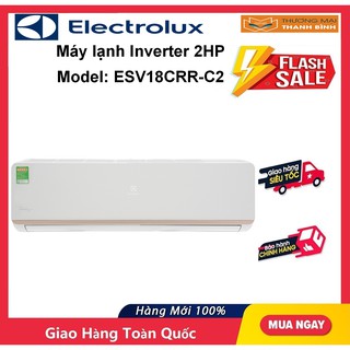 Mua  Mã ELHA10 giảm 6% đơn 5TR  Máy lạnh Electrolux Inverter 2 HP ESV18CRR-C2