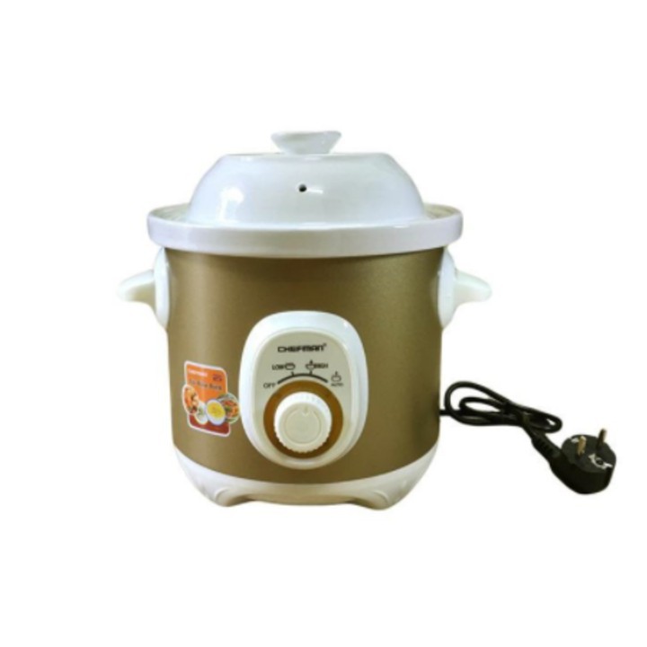 Nồi Hầm Điện, Kho Cá Chefman CM-520 - Nồi Hầm Cháo Đa Năng