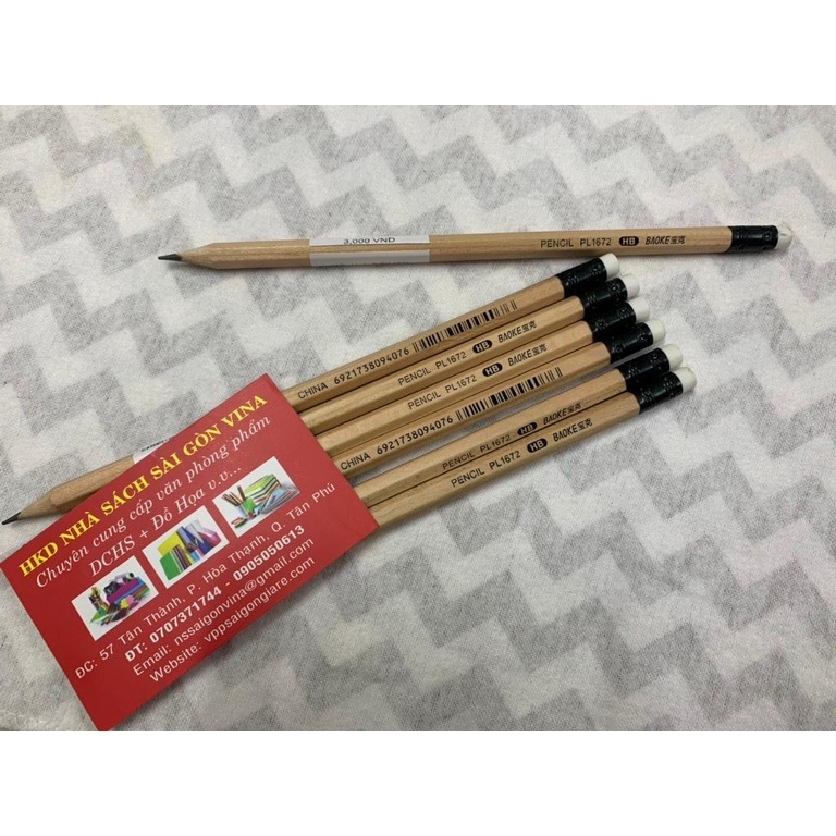 Viết chì chuốt BK 1672 (HB)