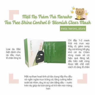 Mặt nạ naruko tràm trà