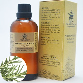 Tinh Dầu Hương Thảo Rosemary | 100% Thiên Nhiên Nguyên Chất | Khử Mùi, Thơm Phòng - TINH DẦU TRÀNG AN