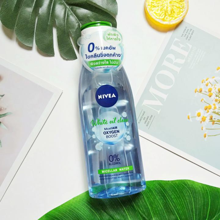 Nước tẩy trang Nivea MicellAir Oxygen Boots Thái Lan 200ml