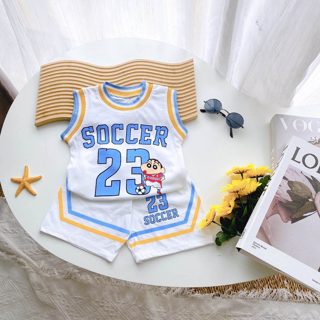 BỘ SOCCER &amp; SHIN BÚT CHÌ DỄ THƯƠNG CHO BÉ TRAI BÉ GÁI 8-18kg