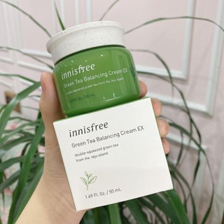 Kem dưỡng ẩm trà xanh INNISFREE GREEN TEA BALANCING CREAM EX 50ml