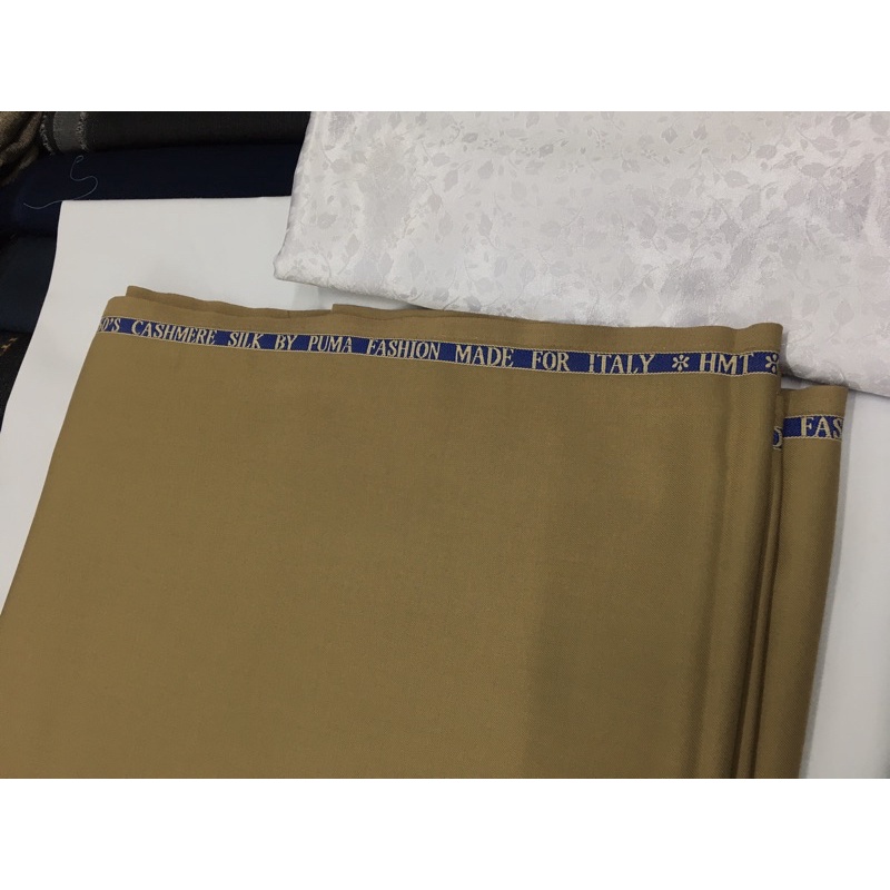 Vải ITALY màu Vàng Golden - Đẳng Cấp Quý Ông - Vải May Comple Nam - Vải Âu Phong Cách Cổ Điển - Vải May Quần Nam Cao Cấp