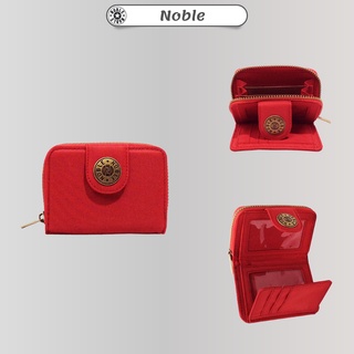Ví gấp cầm tay Nữ, khoá kéo, chất liệu vải dù chống nước, siêu bền N700 chính hãng Noble