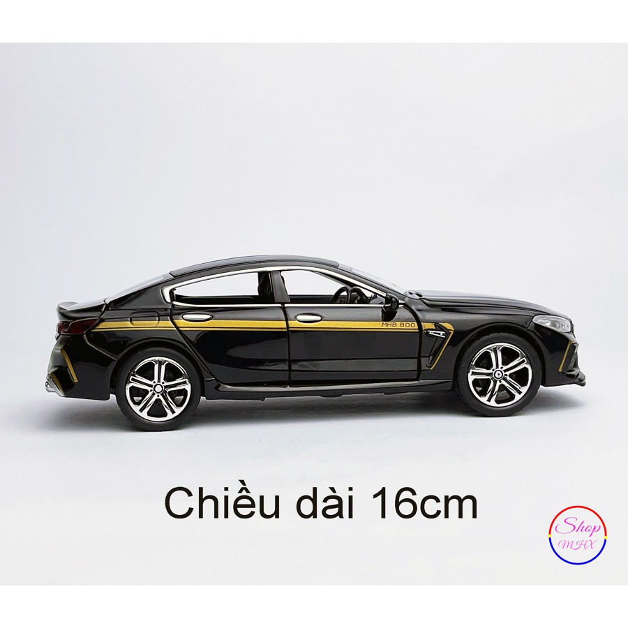 Xe đồ chơi mô hình sắt BMW MH800 TẶNG KÈM BIỂN SỐ tỉ lệ 1:32 hãng Chimei