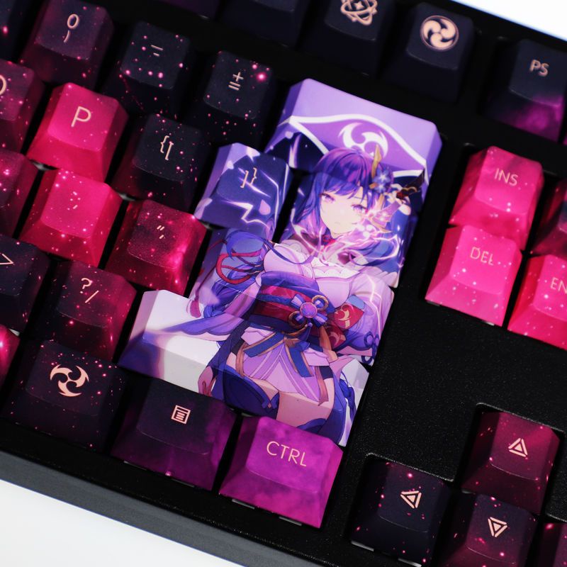 KEYCAP - Gensin impact Lôi thần