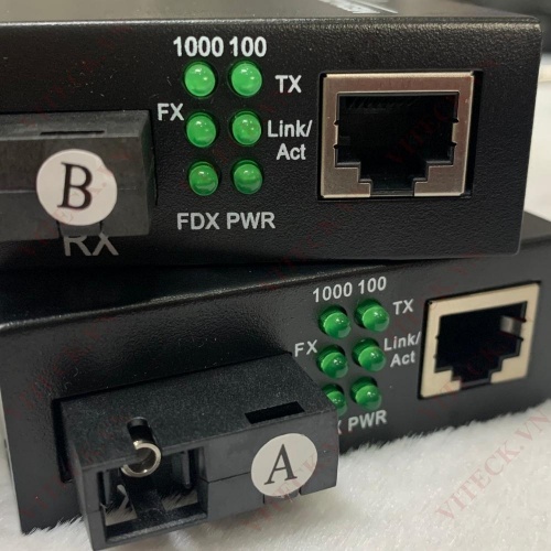 Combo 150m 180m 200m Cáp quang 1F0 bấm sẵn 2 đầu FC + 1 cặp converter HD ET-880GIS-3-1 100/1000Mbps Hàng Chất Lượng Cao