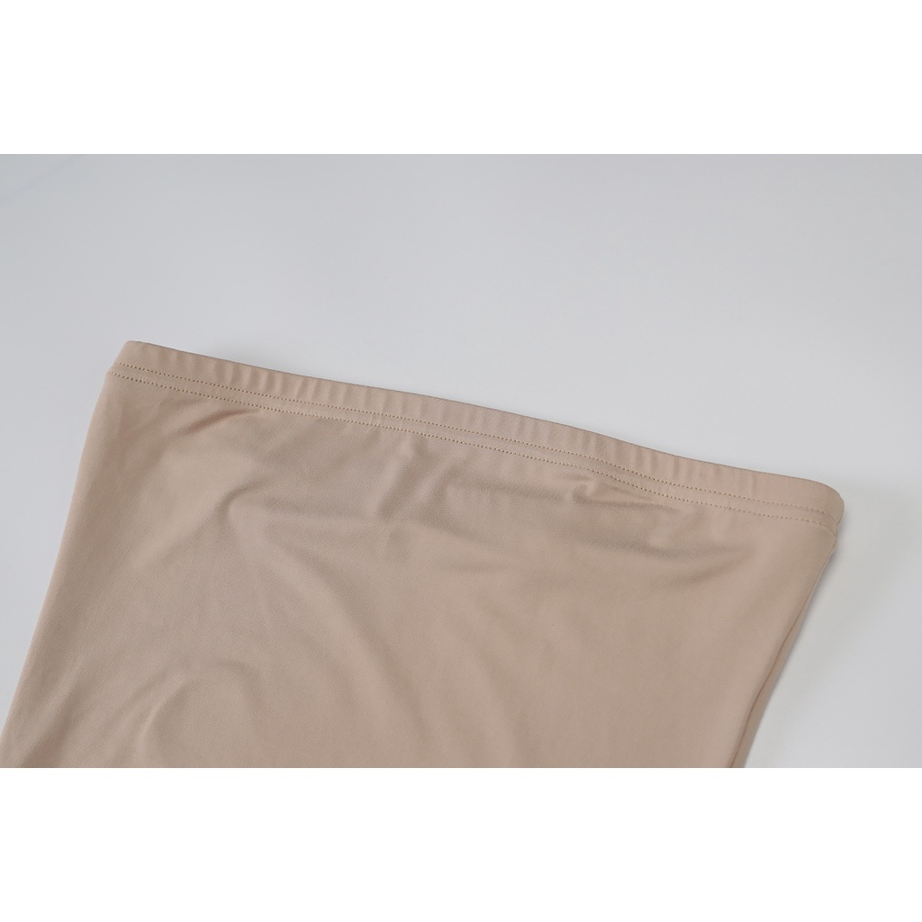 Đầm Sát Nách Màu Trơn Phối Túi Thiết Kế Hợp Thời Trang Cho Nữ