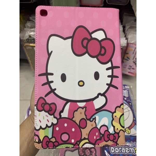 Bao da Samsung Tab A 10.1 inch T515 dẻo in hình Doremon ; kitty