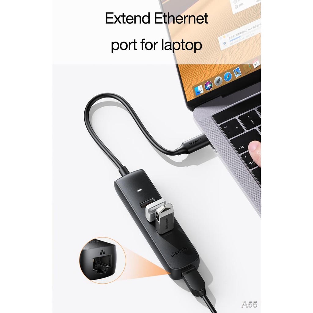 Hub mở rộng 1 cổng ra 4 cổng USB 3.0 UGREEN CM416 - Hàng phân phối chính hãng - Bảo hành 18 tháng
