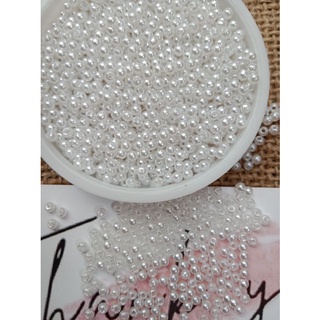 10g hạt ngọc trai giả nhựa 5mm 8mm 10mm màu trắng