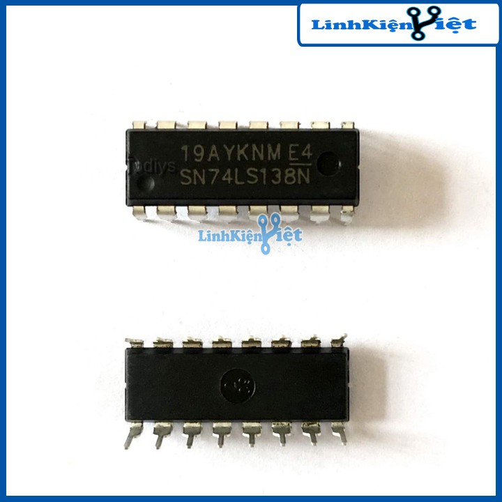 Chíp 74LS138 3 to 8 Decoder/Demultiplexer DIP16