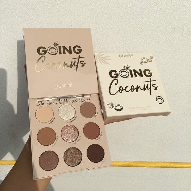 Có Bill - Bảng phấn mắt Colourpop Going Coconut