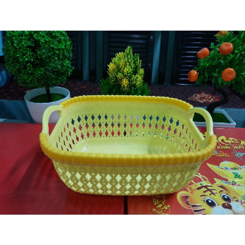 Giỏ Viền Đựng hoa quả rau củ Song Long - Duonghieu6789