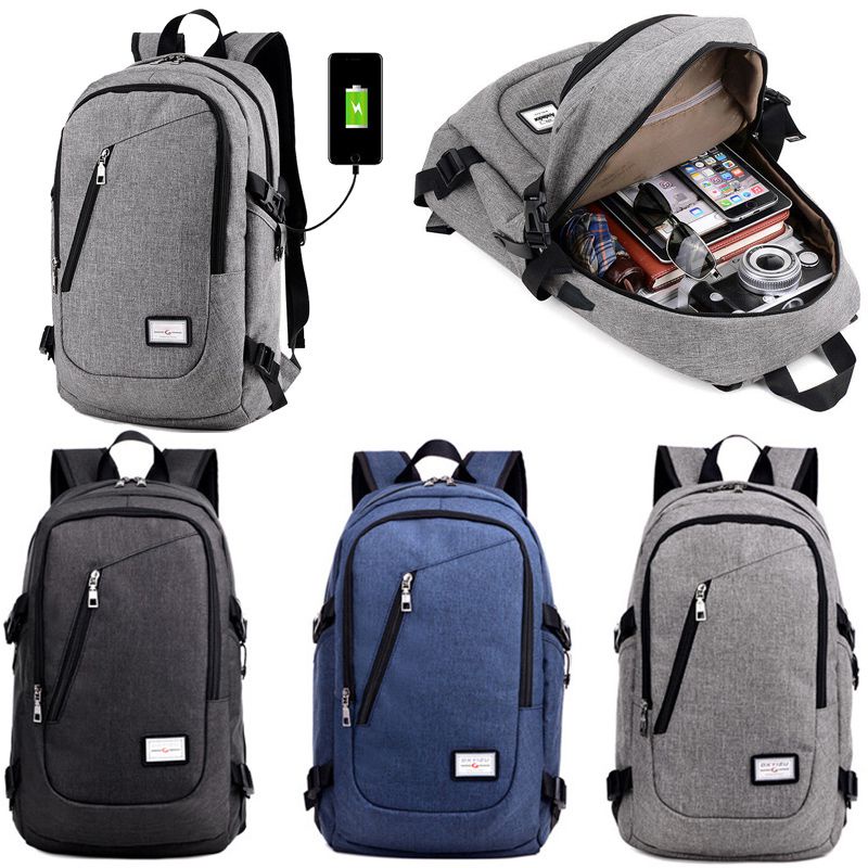 Balo Unisex Có Cổng Sạc USB