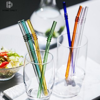 Ống Hút Uống Nước Bằng Thủy Tinh Thân Thiện Với Môi Trường