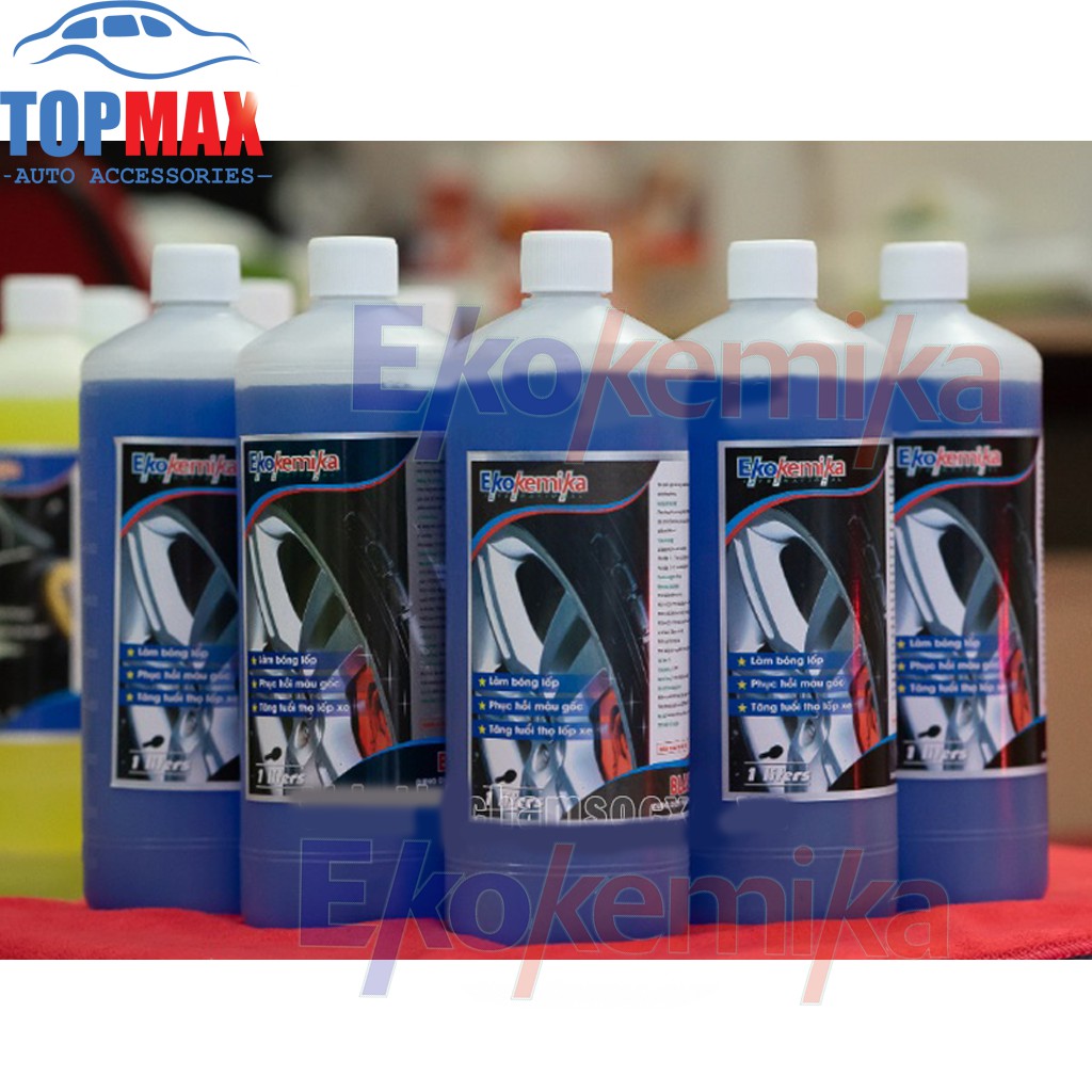 Dung Dịch Bóng Lốp Xe Ekokemika Black Brill – 1L