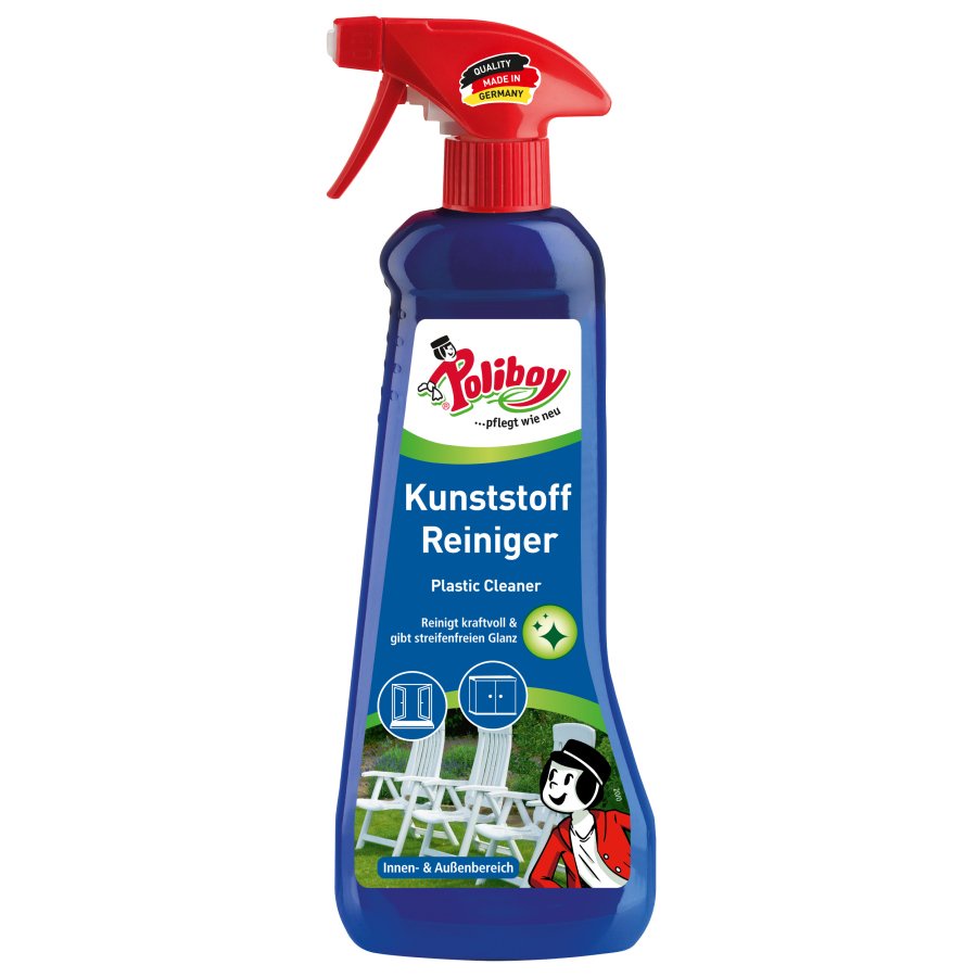 Xịt Làm Sạch Bề Mặt Nhựa POLIBOY Vệ Sinh Nội Thất Nhựa, Chống Bám Bụi Bẩn 500ml