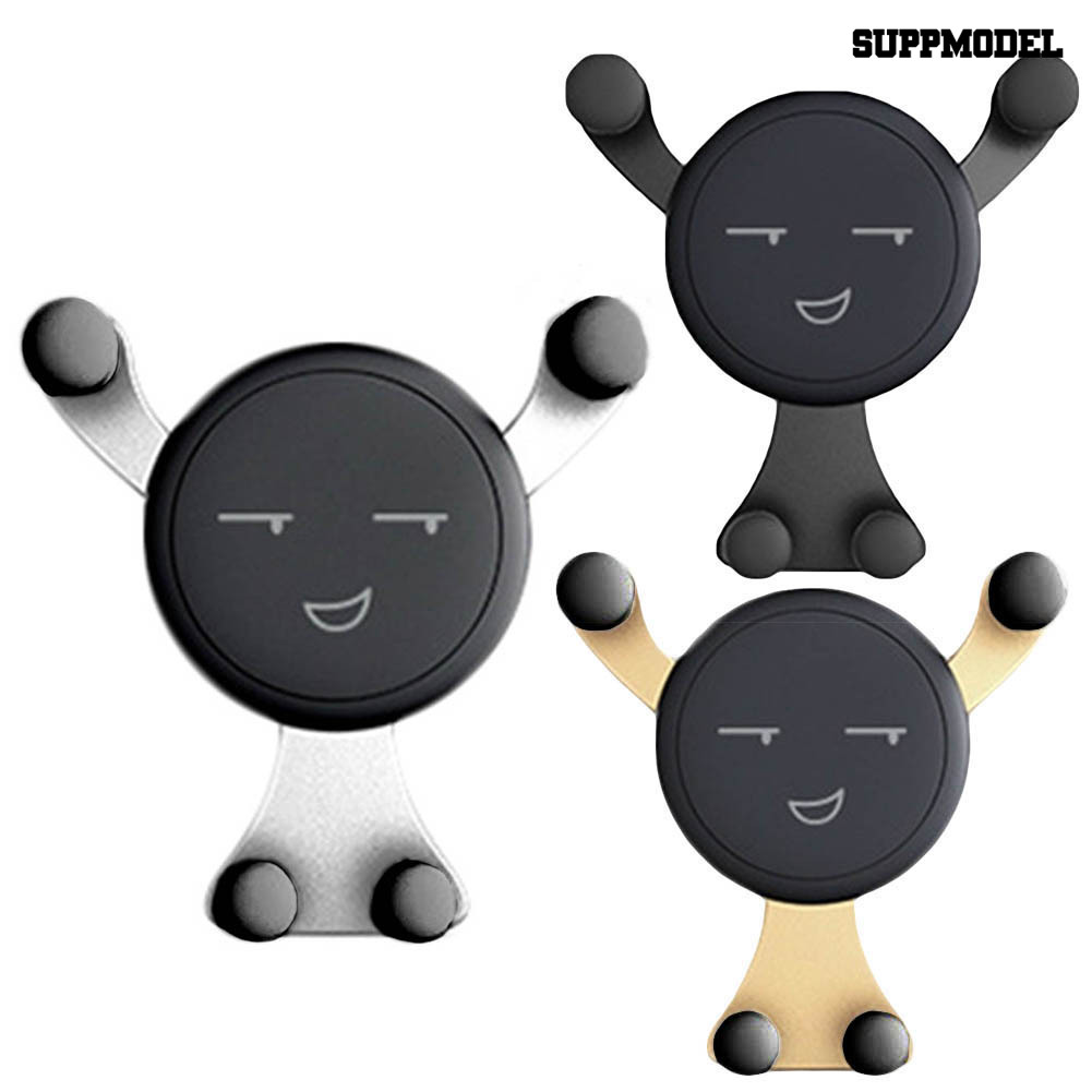 Giá Đỡ Điện Thoại Gắn Lỗ Thông Gió Xe Hơi Hình Mặt Cười Xinh Xắn | BigBuy360 - bigbuy360.vn