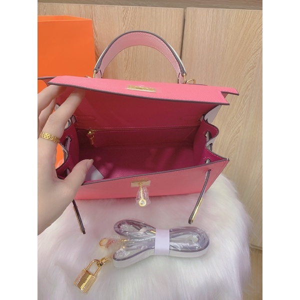 Túi Hm kelly pha màu