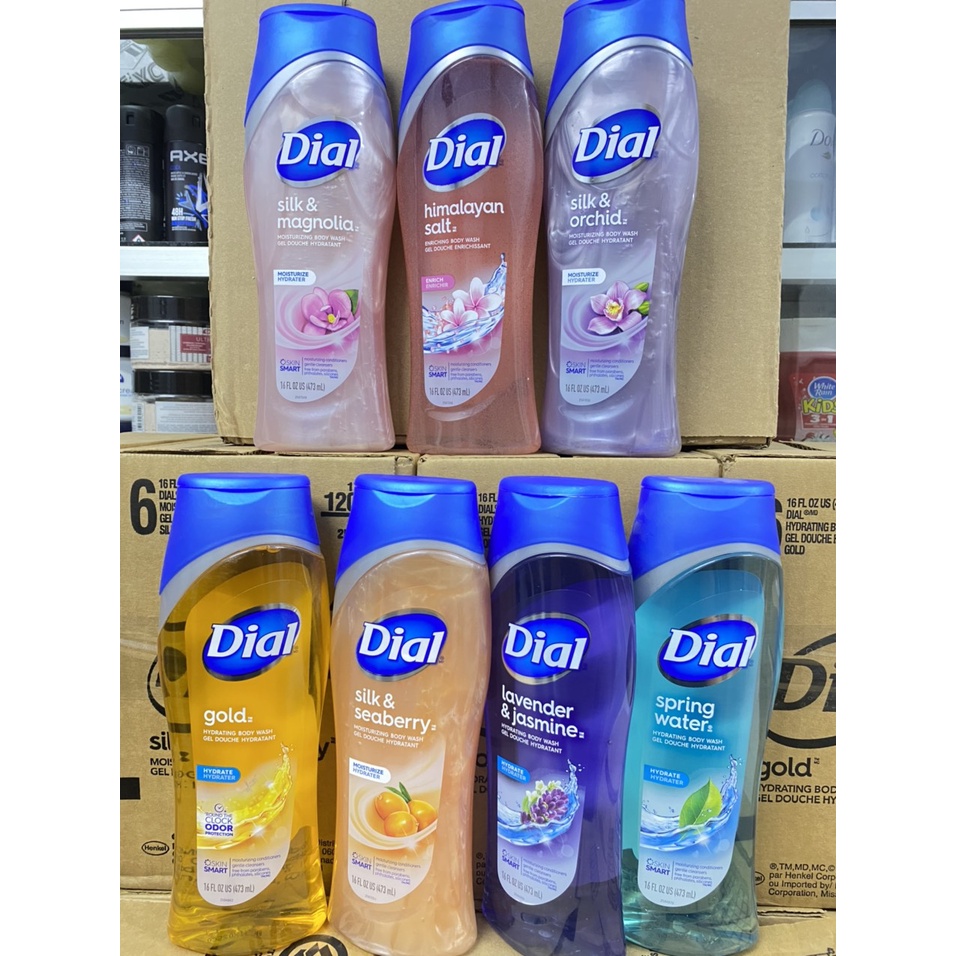 Dial Body Wash Lavender Jasmine Bath Soap Antibacterial Deodorant