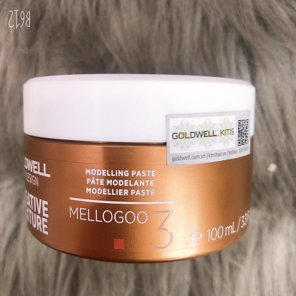 Sáp tạo kiểu tóc nam Goldwell Creative Texture Roughman , Mellogoo cao cấp 100ml ( hàng chính hãng )