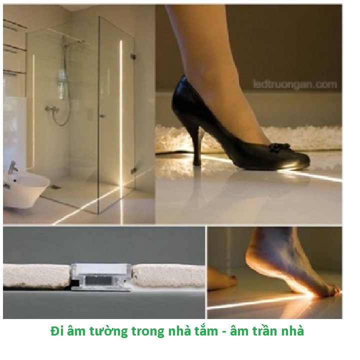 Led máng nhôm YW 2206 kèm led cao cấp