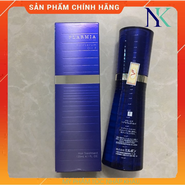 Tinh dầu dưỡng tóc Milbon Plarmia Hairserum Oil F 120ml