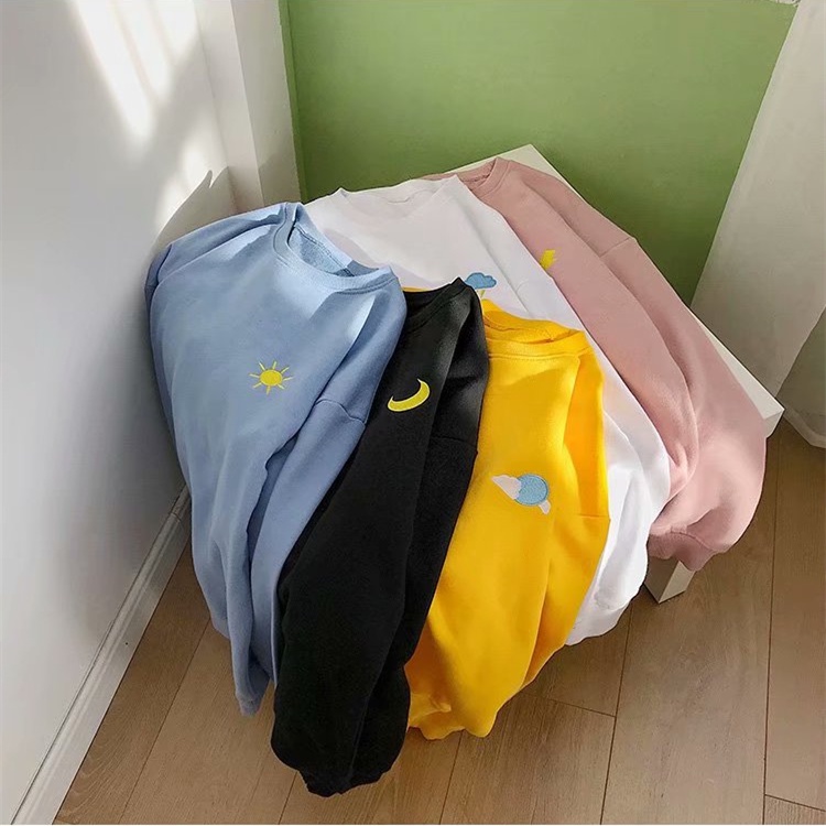 Asonir dáng rộng size lớn in hình phong cách Hàn Quốc cho nam 5 màu tùy chọn size M-5Xl