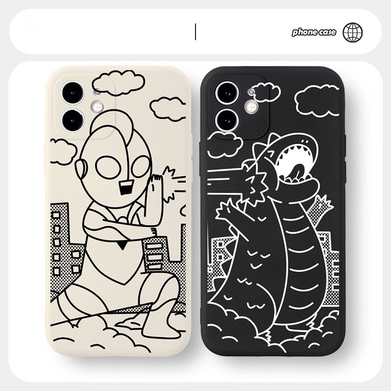 Ốp lưng IPhone  siêu nhân cạnh vuông 6/6plus/6s/6splus/7/7plus/8/8plus/x/xr/xs/11/12/13/14/pro/max/plus/promax BVC923