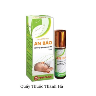 An bảo dung dịch  thảo dược làm dịu các vết muỗi đốt ,côn trùng cắn,làm mát da,mờ sẹo,